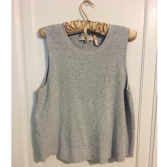 LOFT Tops - Loft grey tank top
